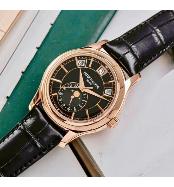 Patek Philippe Complications Annual Calender 5205R-010 Black Dial