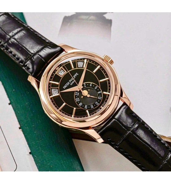 Patek Philippe Complications Annual Calender 5205R-010 Black Dial