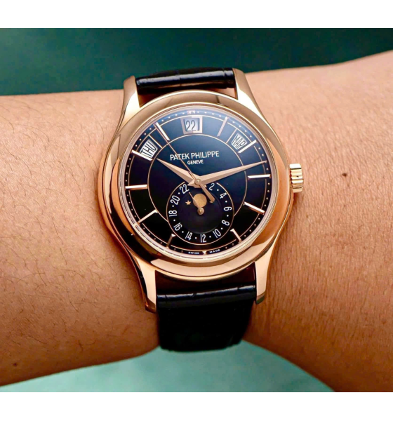 Patek Philippe Complications Annual Calender 5205R-010 Black Dial