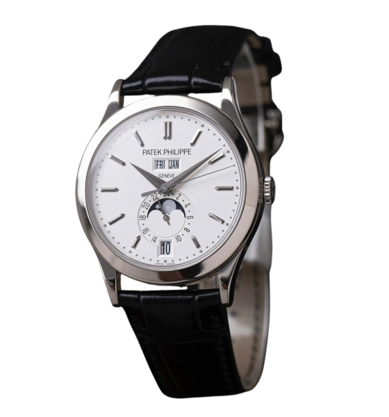 Patek Philippe Complications 5396G-011 Annual Calendar Moon Phases White Gold