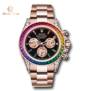 Rolex Cosmograph Daytona 116505 up Rainbow 116595 