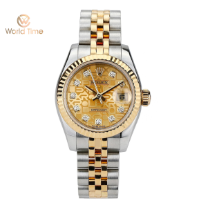 Rolex Datejust 179173 mặt số vi tính vàng khảm trai