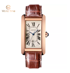 Cartier Tank W2609156 Americaine Large 18k Rose Gold
