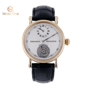 Chronoswiss Regulator Tourbillon 18k Gold 38mm Chronometer CH 3121