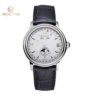 Blancpain Leman Moonphase White Gold 18 Karat 2763-1542a-53b