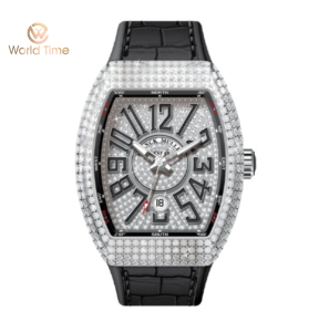 Đồng Hồ Franck Muller V41 Vanguard Pave Full Diamond Custom 