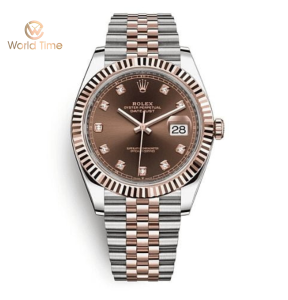 Đồng Hồ Rolex Datejust 41mm Steel & Everose Gold 126331-0004 Chocolate Dial