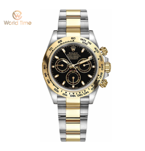 Đồng hồ Rolex Daytona 116523-0039 Black Dial Two Tone Yellow Gold Stainless Steel Chronograph 40mm
