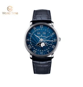 Đồng Hồ Blancpain Villeret Quantième Complet 6654-1529-55B White Gold 18k