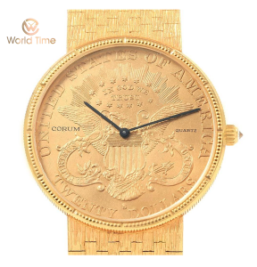 Đồng Hồ Corum Twenty Dollar 18k Gold Coin 18k Gold Band 1904