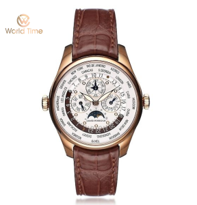 Đồng Hồ Girard Perregaux World Time Perpetual WW.T.C 90280-52-131-BACA 18k Rose Gold 