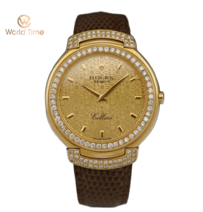 Đồng Hồ Rolex Cellini 37mm 6623 Gold 18k Diamond
