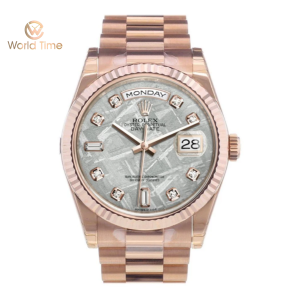 Đồng Hồ Rolex Day-Date 36mm 118235F Meteorite Diamond President Everose Gold