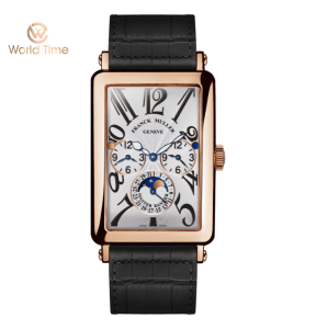 Franck Muller Large Master Banker Moonphase Day Night Three Times 18k Rose Gold 1250 MB L DT-2
