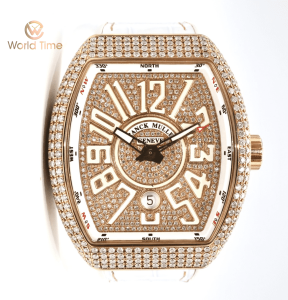 Franck Muller Vanguard V41 Vàng Khối 18k Full Kim Cương Thiên Nhiên