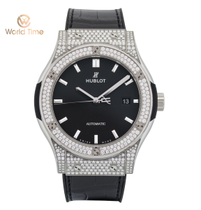 Hublot Classic Fusion 42mm Full Kim Pave 542.NX.1171.LR