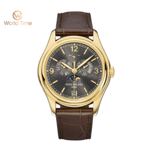 Patek Philippe Complications 5146J-010 Annual Calendar Moonphase Grey Dial
