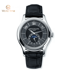 patek Philippe Complications Annual Calendar 5205G 18k White Gold 40mm