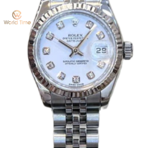 Rolex Lady Datejust 179174 mặt men trắng