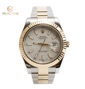 Rolex Datejust 116333 41mm Yellow Gold White Dial