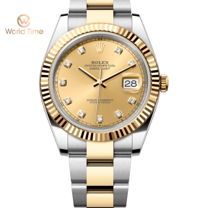 Rolex Datejust M126333-0011 126333-0011 Oystersteel và vàng vàng, mặt số champagne kim cương