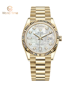 Rolex Day-Date 118238  MOP Oyster Perpetual  36 Yellow Gold 18k