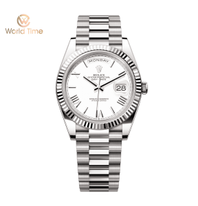 Rolex Day-Date 228239-0046 vàng trắng, cọc la mã