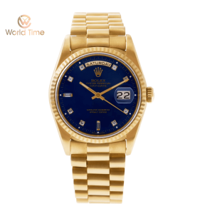 Rolex Day-Date 36mm 18048 Diamond Blue Dial