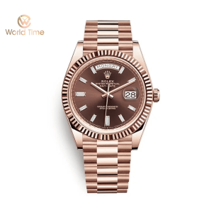 Rolex Day-Date 40 228235-0003 Nâu Chocolate
