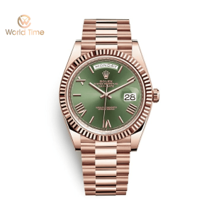 Rolex Day-Date 40 228235-0025 Mặt Số Xanh Olive