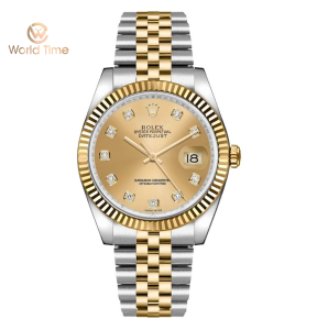 Rolex Datejust 36 Champagne Diamond Dial 116233-0150
