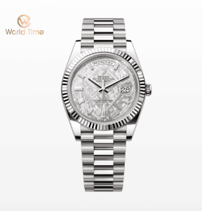 Rolex Day-Date 40 228239-0055 Mặt Số Đá Thiên Thạch